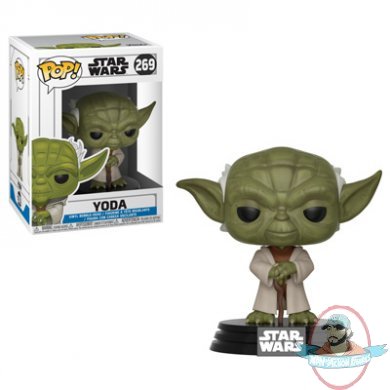 Pop! Star Wars The Clone Wars Yoda #269 Vinyl Figure Funko