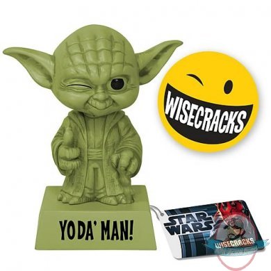 Star Wars Wacky Wisecracks Yoda Man Figure by Funko