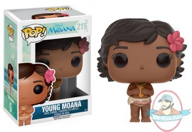 Pop! Disney Moana :Young Moana Vinyl Figure #215 by Funko