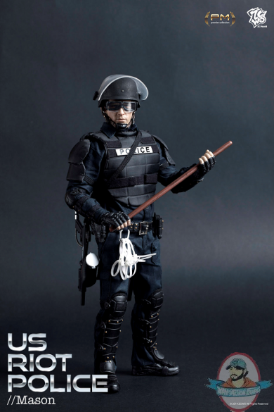 1/6 Scale US Riot Police Arrest Team "Mason" ZC-157 ZC World