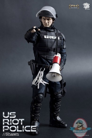 1/6 Scale US Riot Police Front Echelon "Shawn" ZC-156 ZC World