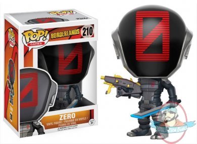 Pop! Games: Borderlands Series 2 Zero #210 Vinyl Figure Funko