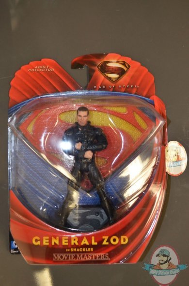 Superman Man of Steel Movie Masters Figure General Zod Shackles 