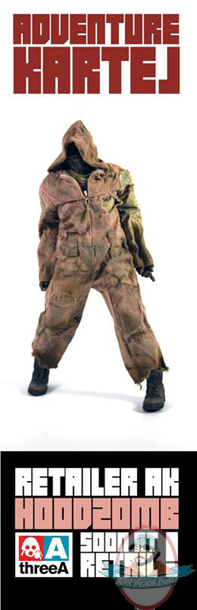 1:6 Scale Adventure KARTEL Zombie Variant II Action Figure 