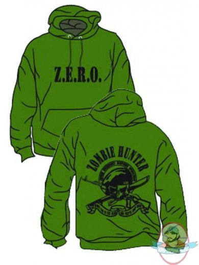 Zombie Hunter Military Style Hoodie Large