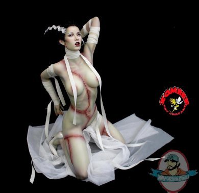 ZomBee Toy Company Presents Bride Of The Monster Black Hair ZTC-BB05