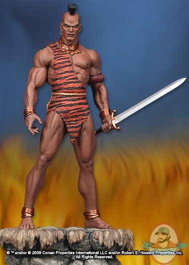 Conan The Barbarian Marvel Zula Statue by Hard Hero