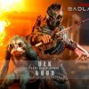 1/6 Predator Badlands Dek (Bone Bison Armor) & Bud Figure Set Hot Toys