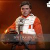 1/6 Star Wars The Force Awakens Pilot Poe Dameron Figure Hot Toys 903335 MMS806