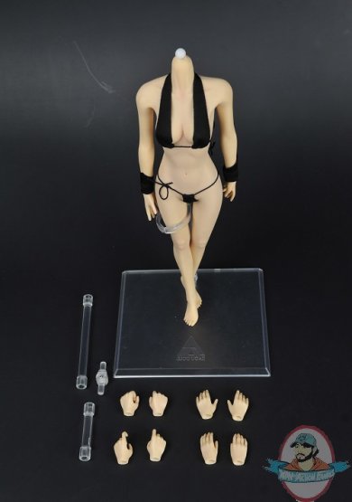 1:6 Jiaou Doll Female Seamless Body in Pale/Medium Bust Size #JD-001