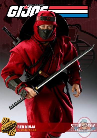 red ninja figure