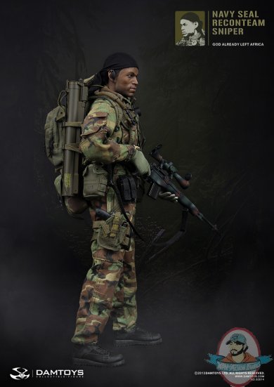 1/6 Scale Navy Seal Reconteam Sniper Dam Toys 93014 | Man of