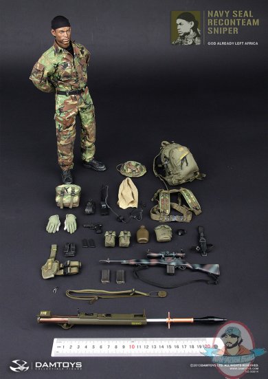 1/6 Scale Navy Seal Reconteam Sniper Dam Toys 93014 | Man of