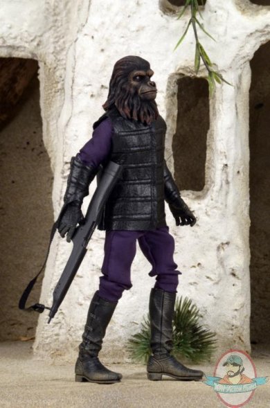 Planet of the Apes: Ape Soldier Pants Purple Retro for 8” Action Figur