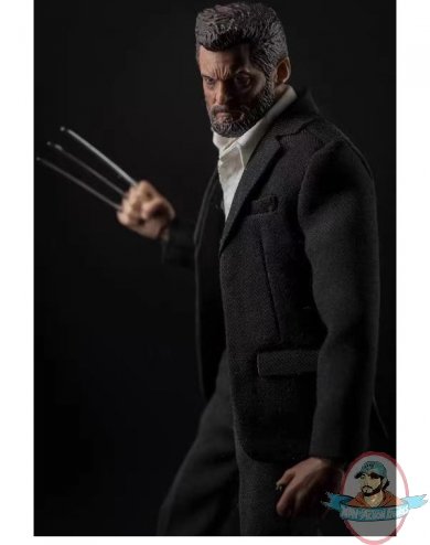 Nota Studio 1/12th Wolverine Logan Head Sculpt 2pcs/Set Head Fit 6'' Figure Body 