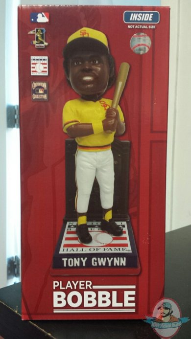 TONY GWYNN San Diego Padres Hall of Fame Cooperstown MLB Exclusive  Bobblehead