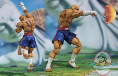 S.H.Figuarts Street Fighter V Sagat Figure by Bandai | Man of
