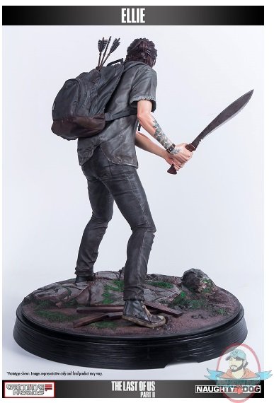 Ellie - The Last of Us - Gaming Heads Statue