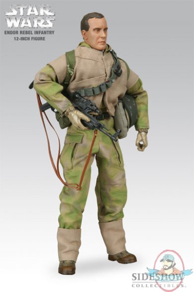 1/6 Endor Rebel Infantry Militaries of Star Wars Sideshow