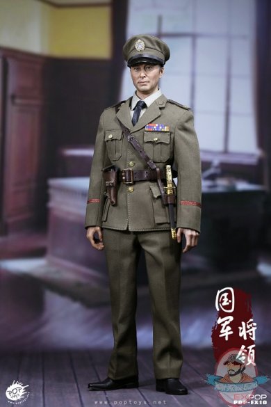 Black Pants POPTOYS 1/6 Scale EX10 Sword Heroes Of Nationalist General 