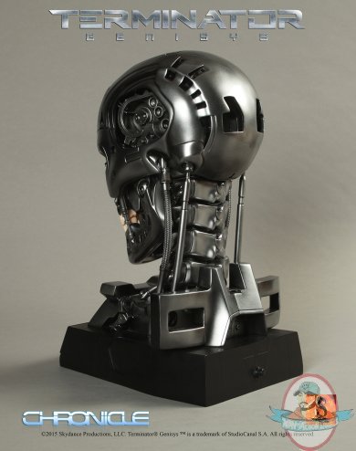 Terminator Genisys Endoskeleton Skull 1:1 Scale Prop Replica