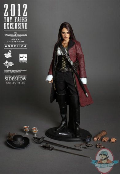 1/6 Scale Hot Long Leather Pirate Coat Jacket Man for 12" Action Figure Toys