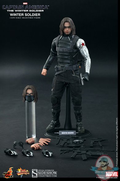 Details about   1/6 scale toy Captain America The Winter Soldier Base Figure Stand 