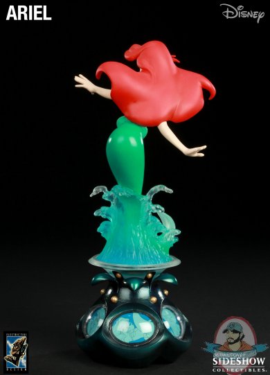 Disney Ariel Polystone Statue The Little Mermaid by Electric Tiki  Man of Action Figures