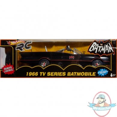 Hot Wheels RC 1966 Batmobile by Mattel | Man of Action Figures