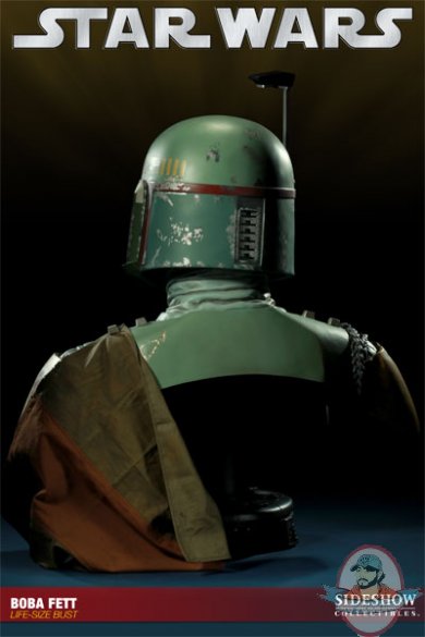 Boba Fett Life-Size Bust by Sideshow Collectibles | Man of Action