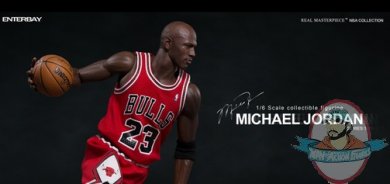 Enterbay - 1/6 Scale - NBA Collection - Michael Jordan (Series 2) #23 Black  Jersey Limited Edition Collectible Figure