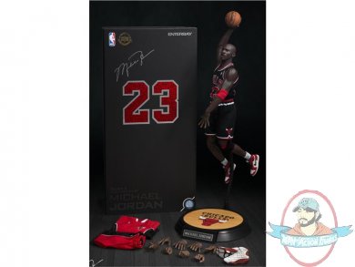 Enterbay RM-1055: NBA - Michael Jordan Series 2 #23 Black Jersey