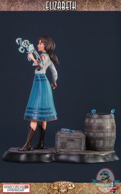 Bioshock Infinite Statue Elizabeth Gaming Heads Game Figure 18 RARE