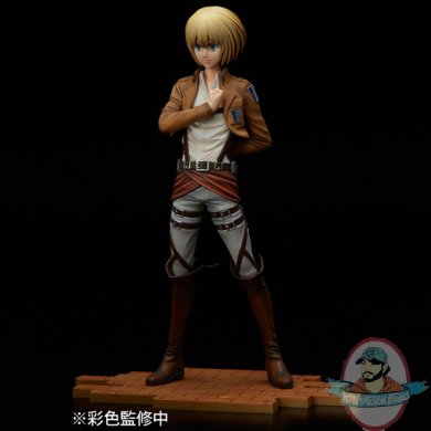 Eren Mikasa Armin Statue