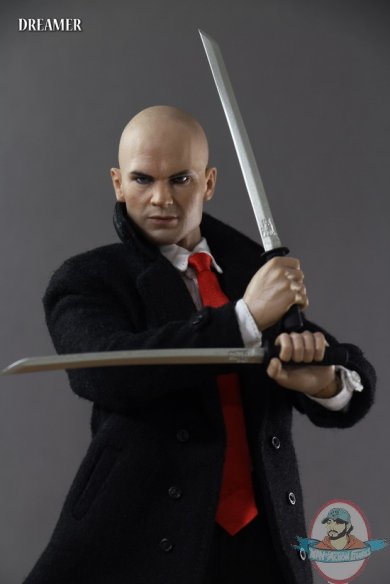 1/6 Scale Agent 47 HITMAN action figure By Dreamer | Man of Action 