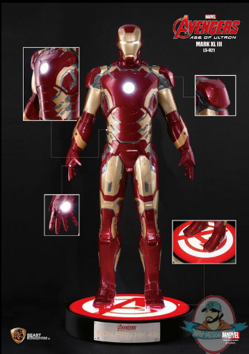 Marvel Life Size Iron Man Mark 43 