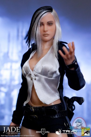 Triad Toys Dead Cell 12 1/6 Scale Jade Van Helsing Figure (2011)