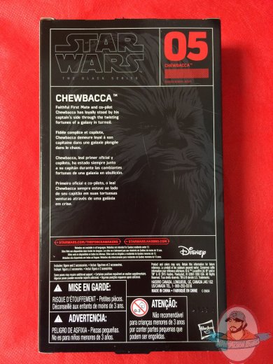 Star Wars Ep7 The Black Series 05 Chewbacca Figure Habro 60130 for sale online