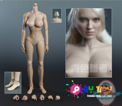 1/6 Scale Female Action Figure Version 2.0 L003 Large Breast Play