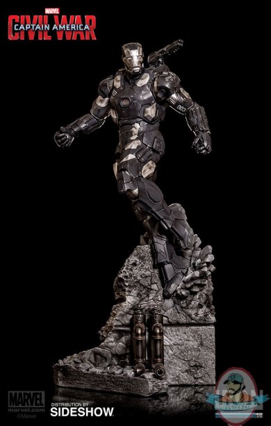 Marvel Captain America Civil War War Machine Polystone