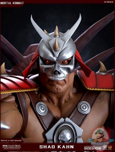 Review and photos of Mortal Kombat Shao Kahn statue by Pop Culture Shock