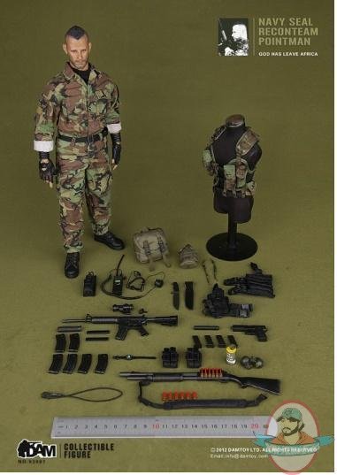 Dam 1:6 Action Figure Navy Seal Reconteam -Pointman | Man of