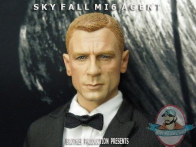 Custom 1 6 Sky Fall James Bond 007 Daniel Craig Brother Production Man Of Action Figures