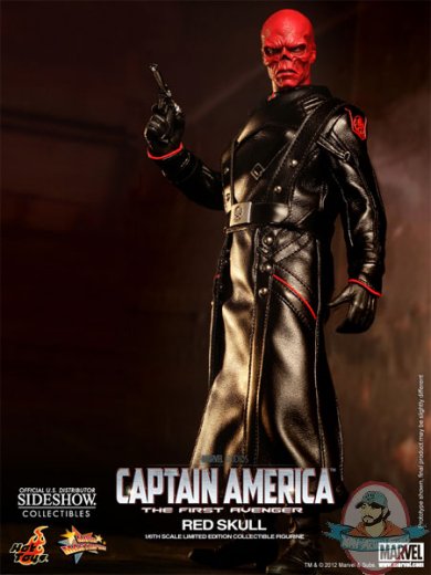 1/6 Head Sculpt Johann Shmidt Red Skull Captain America F 12'' Figure Body Toys 