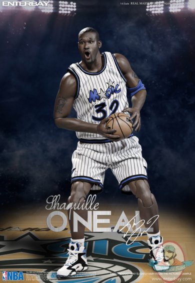 ENTERBAY Enterbay NBA Collection Real Masterpiece Actionfigur 1/6 Shaquille O'Neal 37 cm 