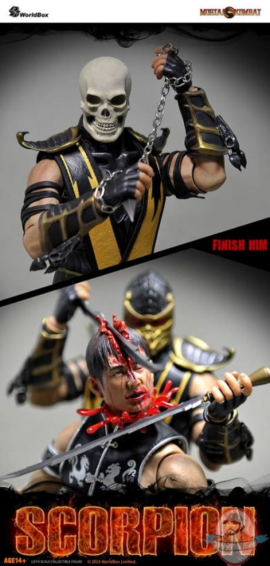 mortal kombat 6 inch action figure