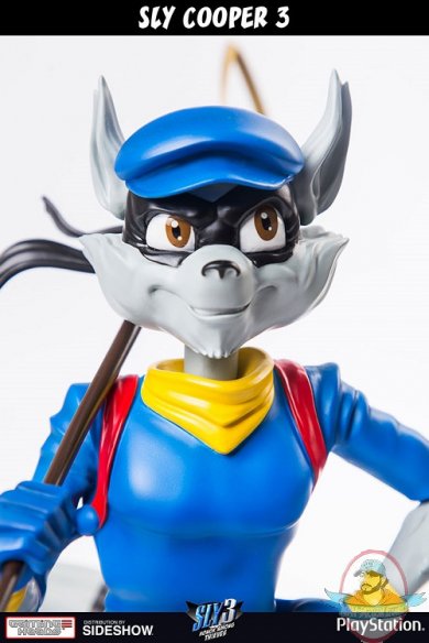 1/4 Scale Sly Cooper 3 Classic Edition Statue Gaming Heads