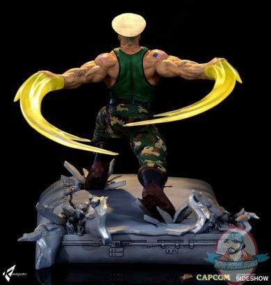 Awesome Guile Vs. Nash Street Fighter Diorama On The Way From  Kinnetiquettes - Game Informer