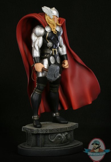 Bowen Thor 2 heads Bowen Deluxe Statue - Full Size 12" 